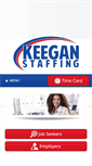 Mobile Screenshot of keeganstaffing.com